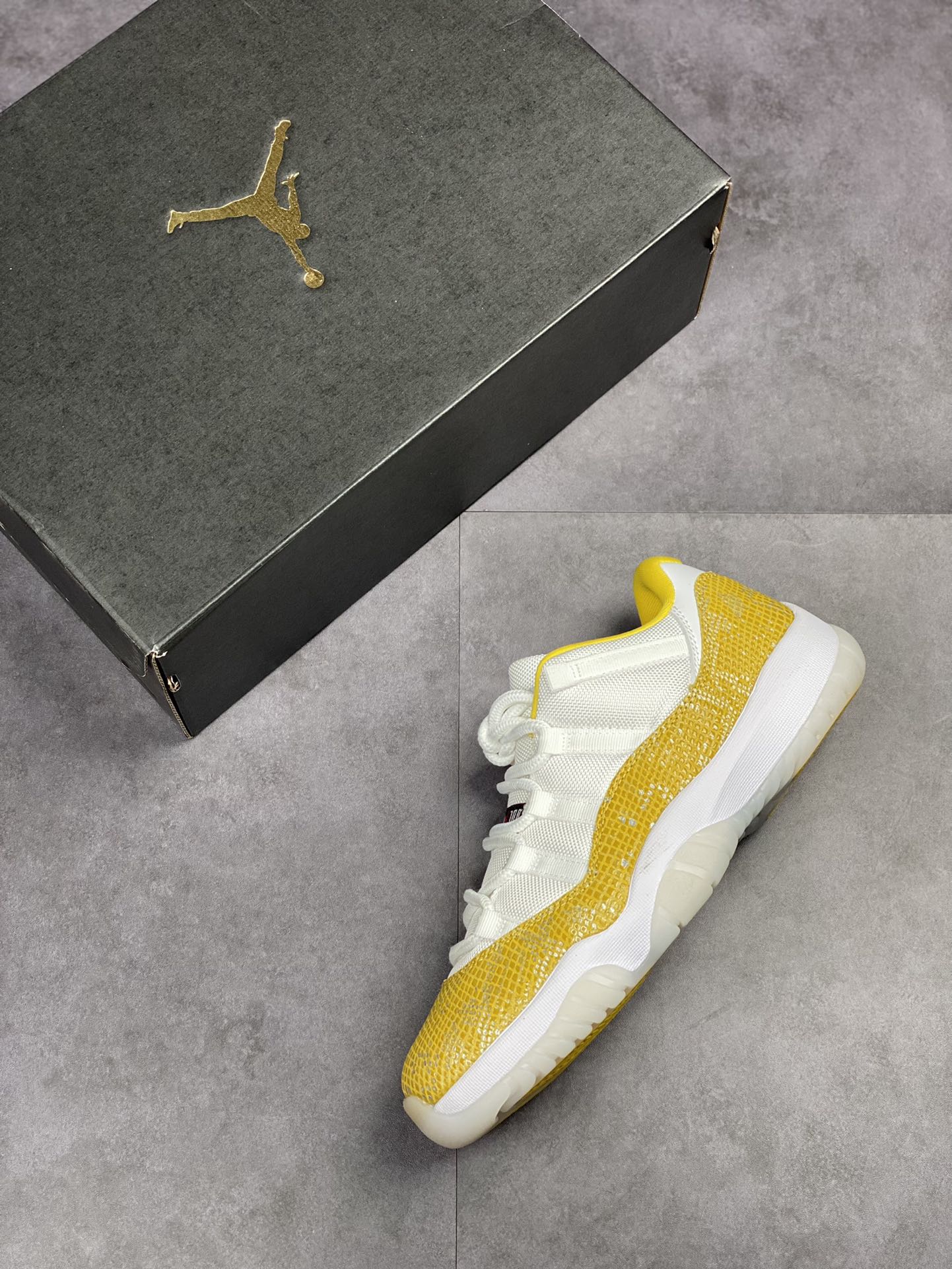 320 Air Jordan 11 Low ”Yellow Snakeskin” AJ11 复刻黄色蛇纹 AH7860-107