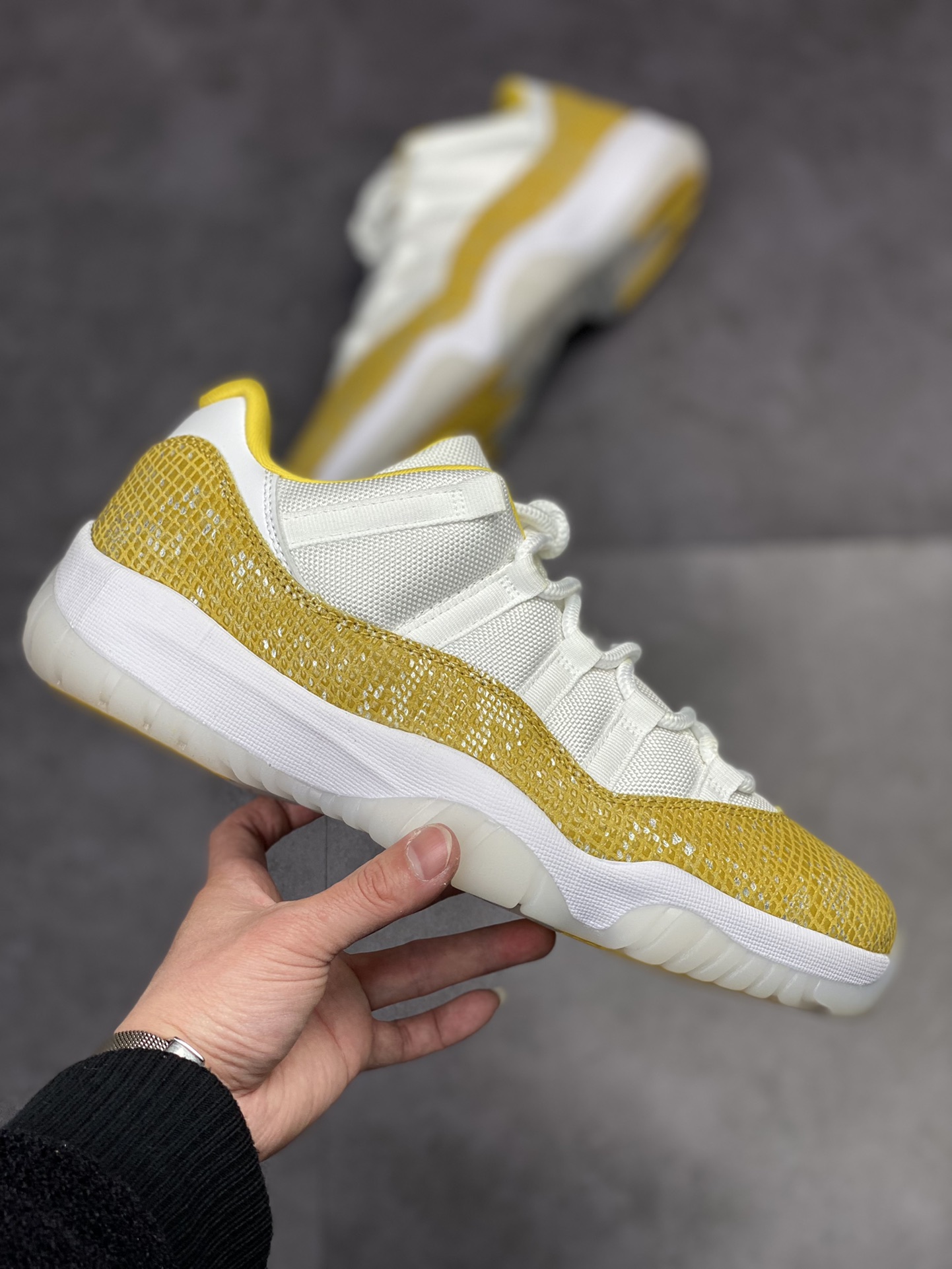 320 Air Jordan 11 Low ”Yellow Snakeskin” AJ11 复刻黄色蛇纹 AH7860-107