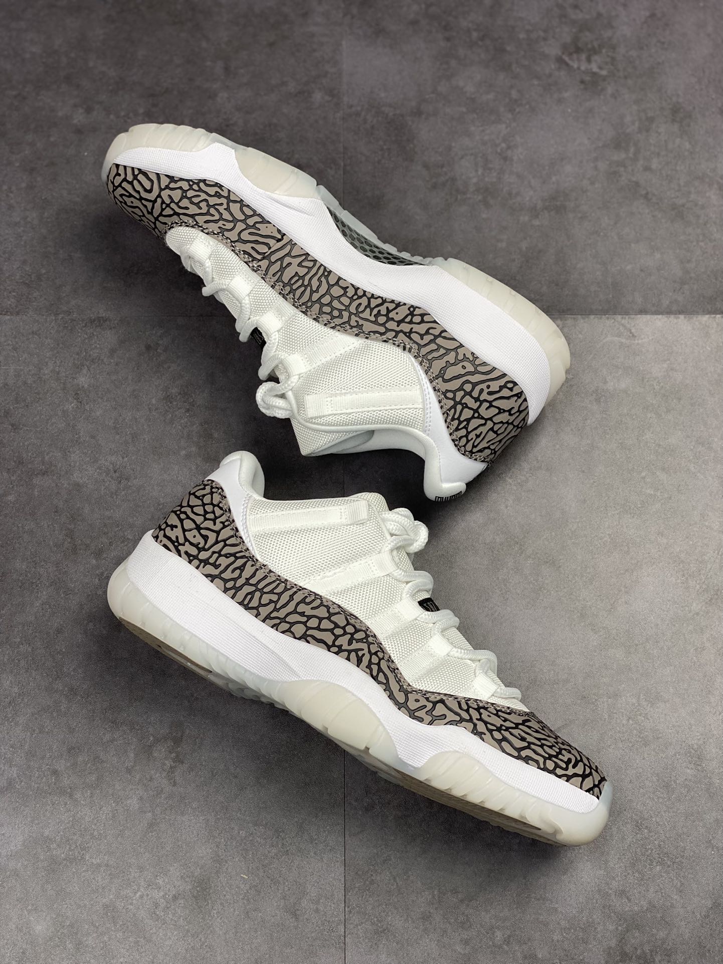 320 Air Jordan 11 Low ”Elephant” AJ11 复刻爆裂纹大象AV2187-140