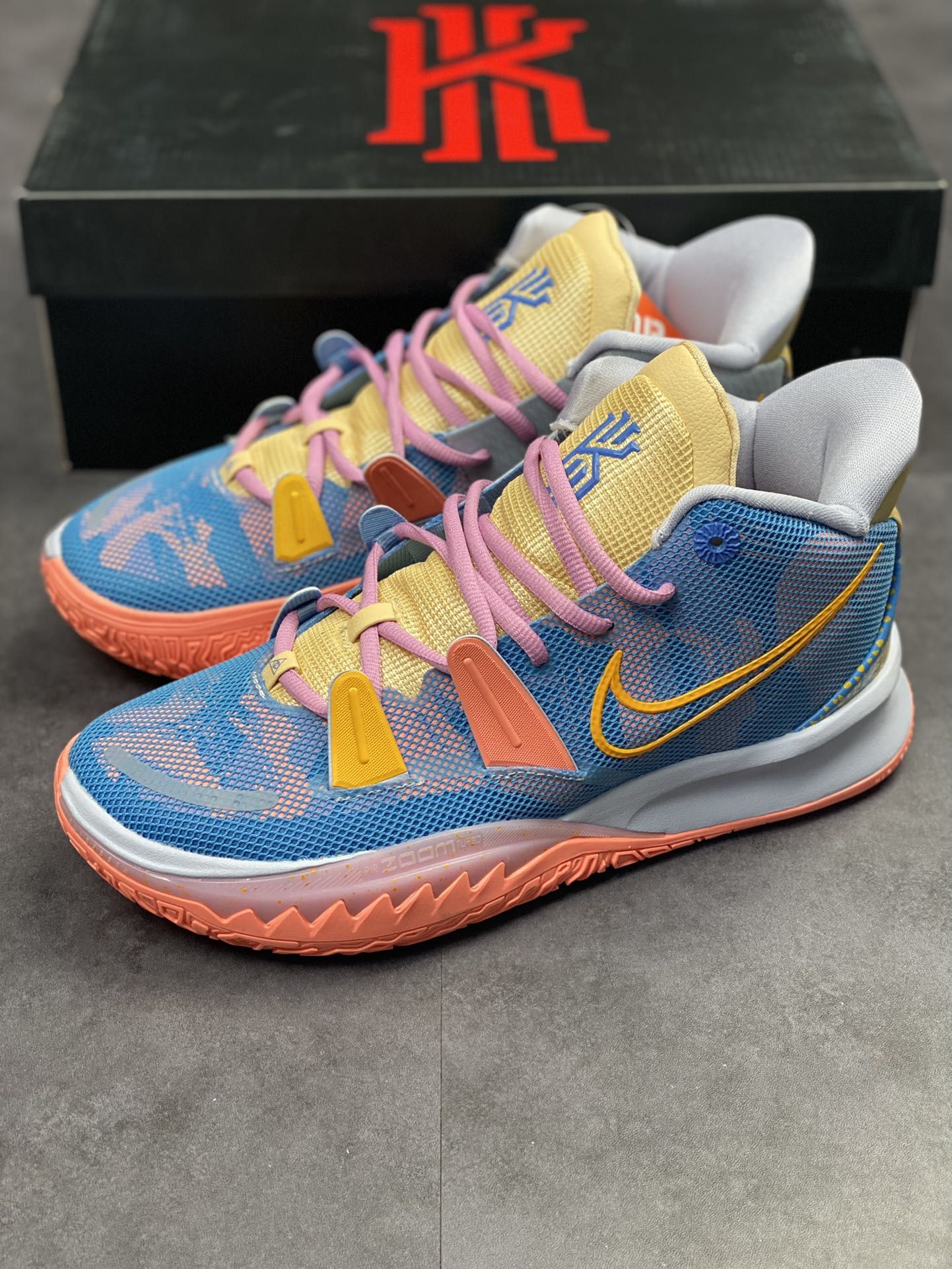 260 Nike Kyrie 7 Pre Heat Ep 欧文7代 CQ9327-501