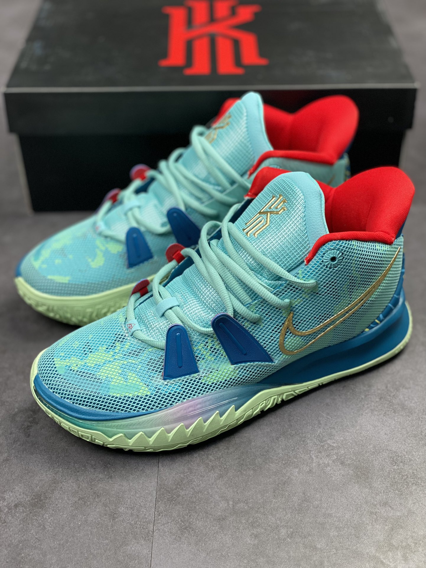 260 Nike Kyrie 7 Pre Heat Ep 欧文7代 轻实战NK Kyrie 7 Pre Heat Ep欧文7代DC0589-400