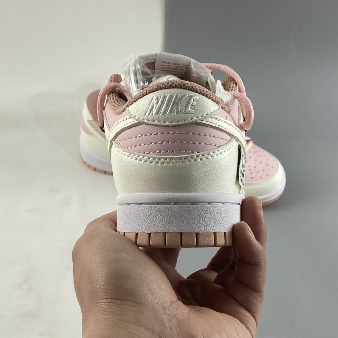Nike SB Dunk Low 米白紫 笑脸标签 解构抽绳鞋带 DD1503-118