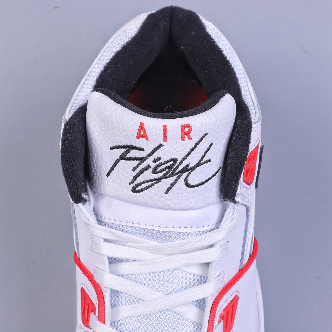 Nike Air Flight 89 ”白红” aj4实现升级版 FD9928-101