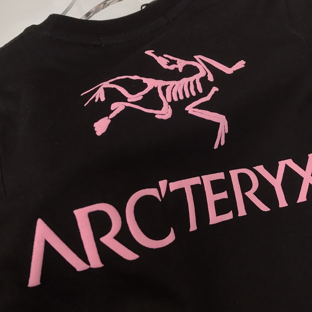 Arcteryx Kids 2023 Summer T-shirt: Custom Bubble Tycoon Design, Premium Cotton, Black/White, Various Sizes - 图片 8