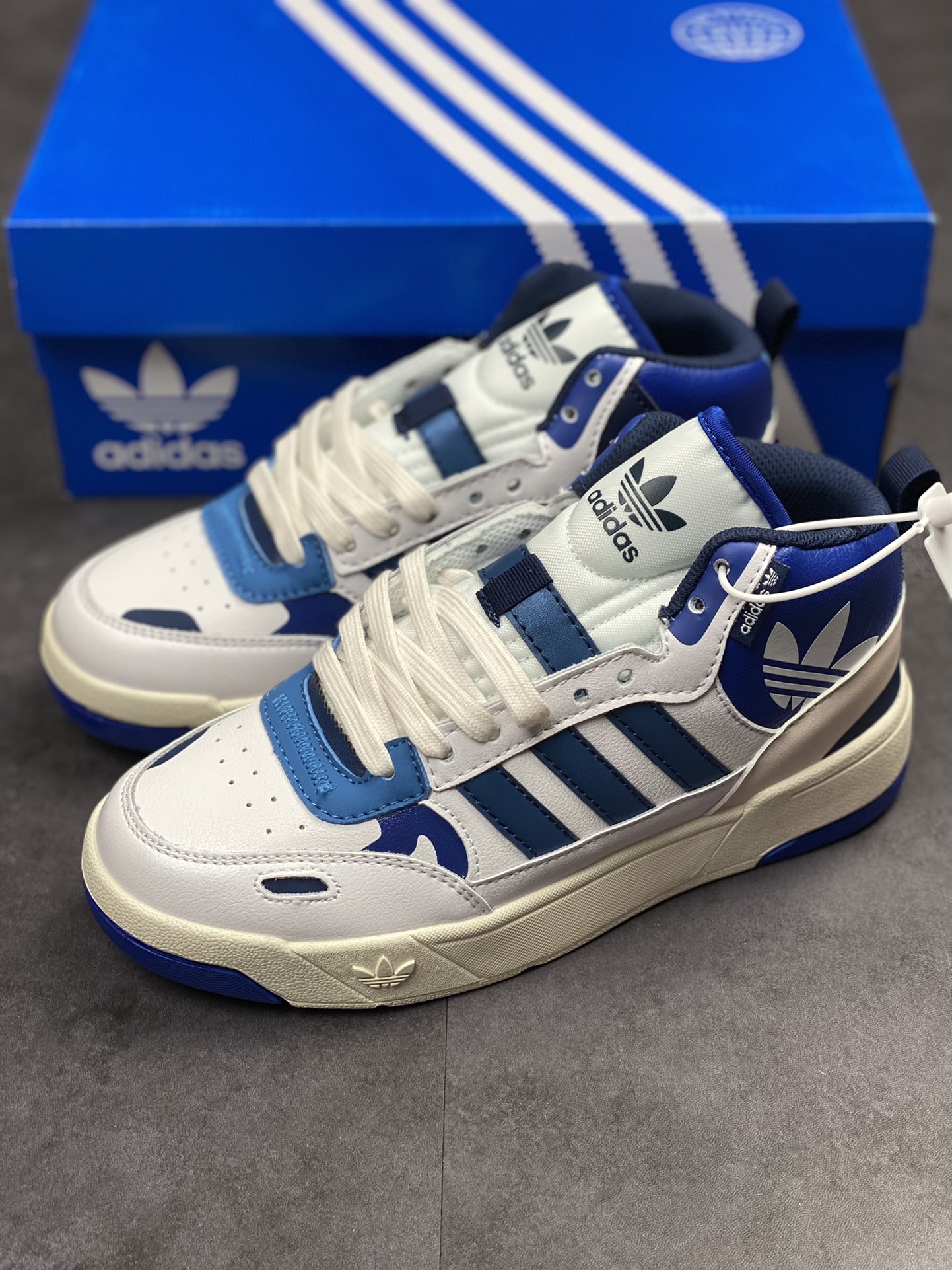 190 adidas Originals Post UP 中邦阿迪达斯三叶草实拍首发 ID4092