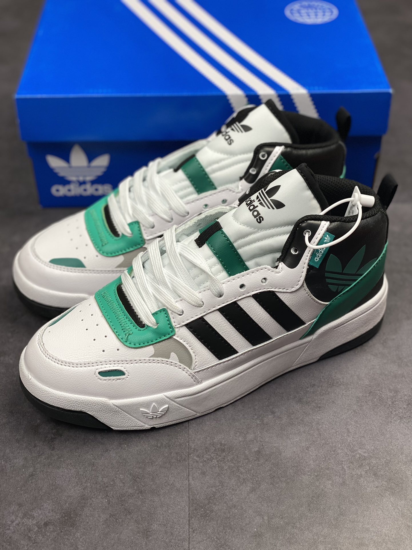 190 adidas Originals Post UP 中邦阿迪达斯三叶草实拍首发 ID4094