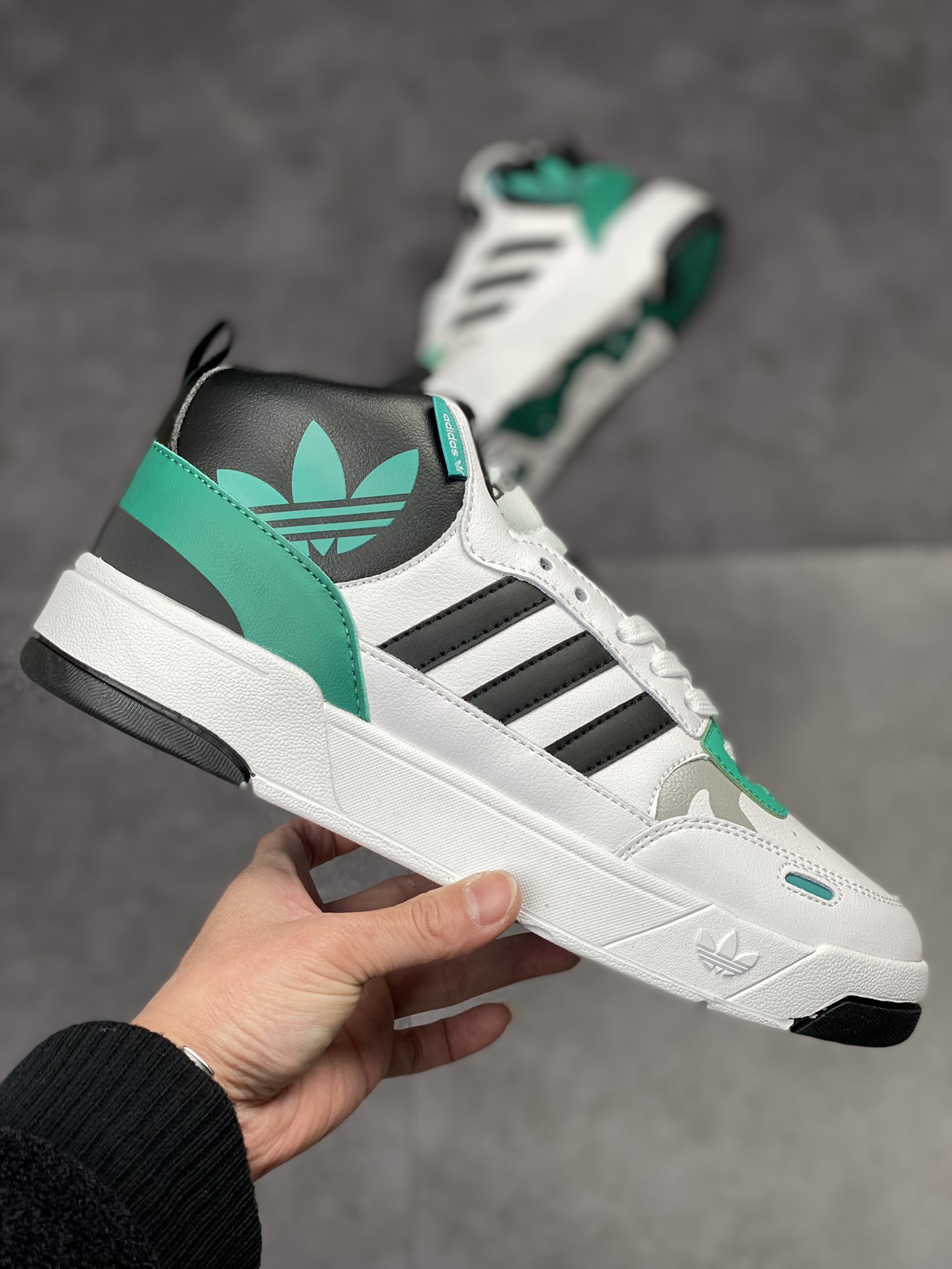 190 adidas Originals Post UP 中邦阿迪达斯三叶草实拍首发 ID4094