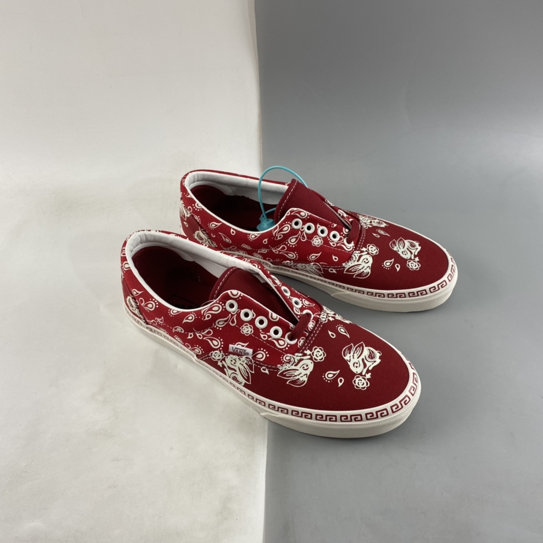 Vans Era Year Of The Rabbit Vans official canvas shoes VN0005UERED