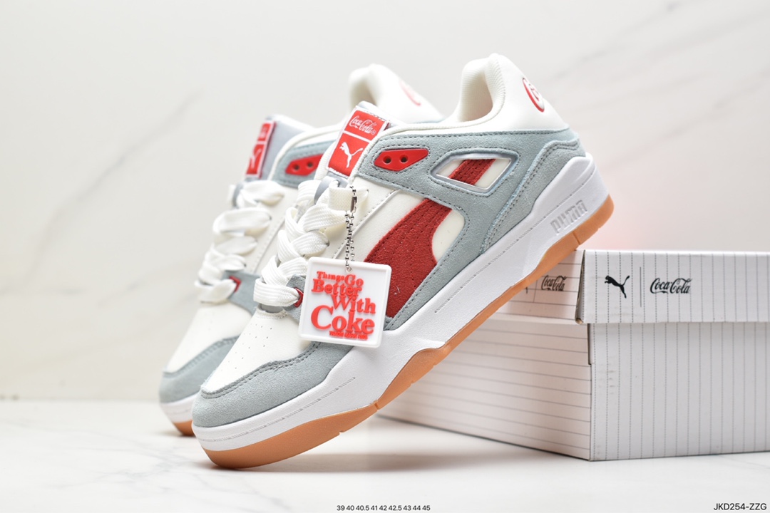 Coca Cola x Pum* Slipstream Invdr Coca-Cola co-branded trendy low-top casual sneakers