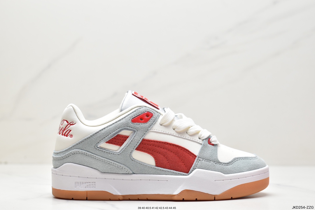 Coca Cola x Pum* Slipstream Invdr Coca-Cola co-branded trendy low-top casual sneakers