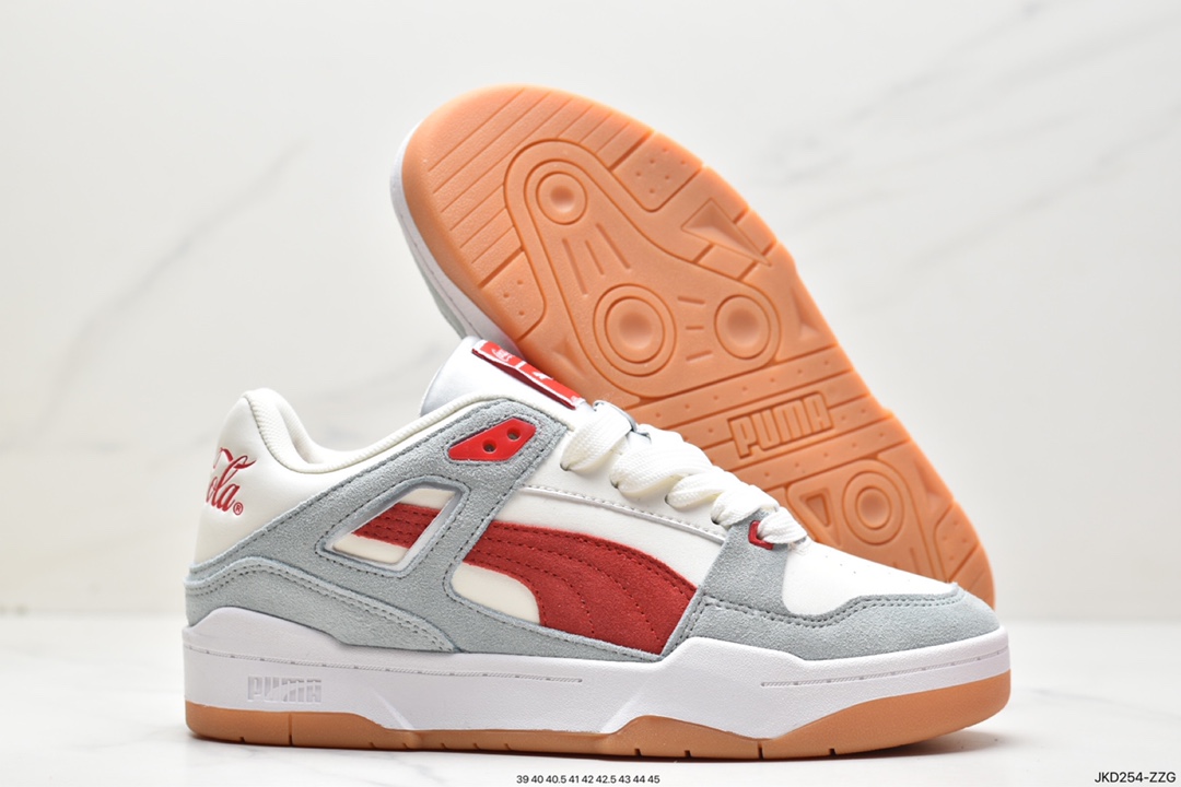 Coca Cola x Pum* Slipstream Invdr Coca-Cola co-branded trendy low-top casual sneakers