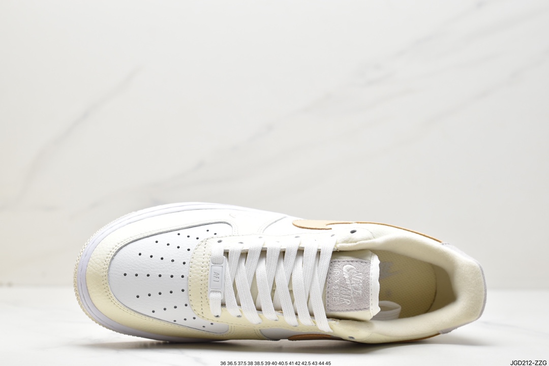 180 Wmns Air Force 1’07 QS”Coconut Milk”空军一号经典低帮百搭休闲运动板鞋DX8953-100