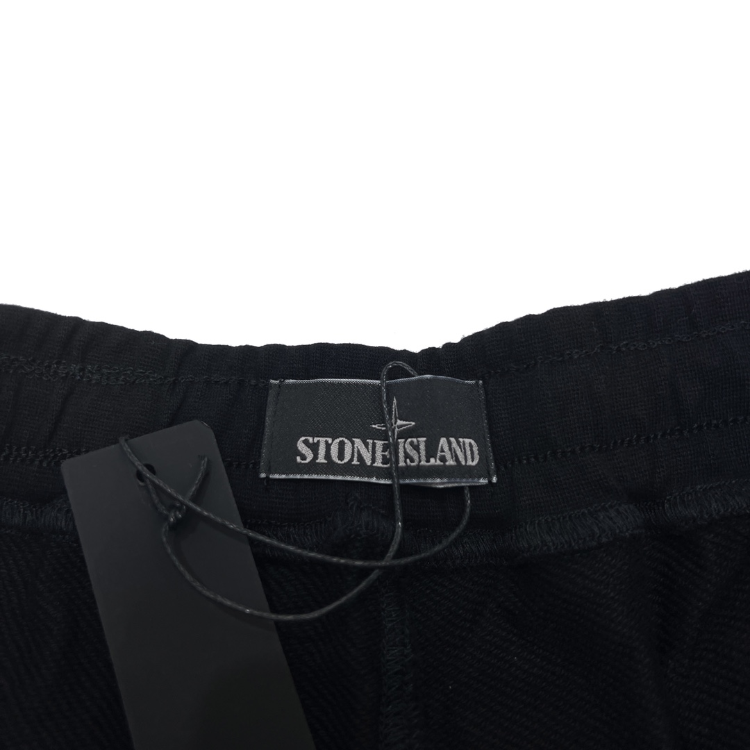 Stone island 石头岛 21SS影子系列黑标短裤高端支线