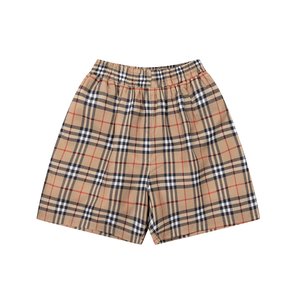 Burberry New Clothing Shorts Khaki Lattice Polyester Silk Summer Collection