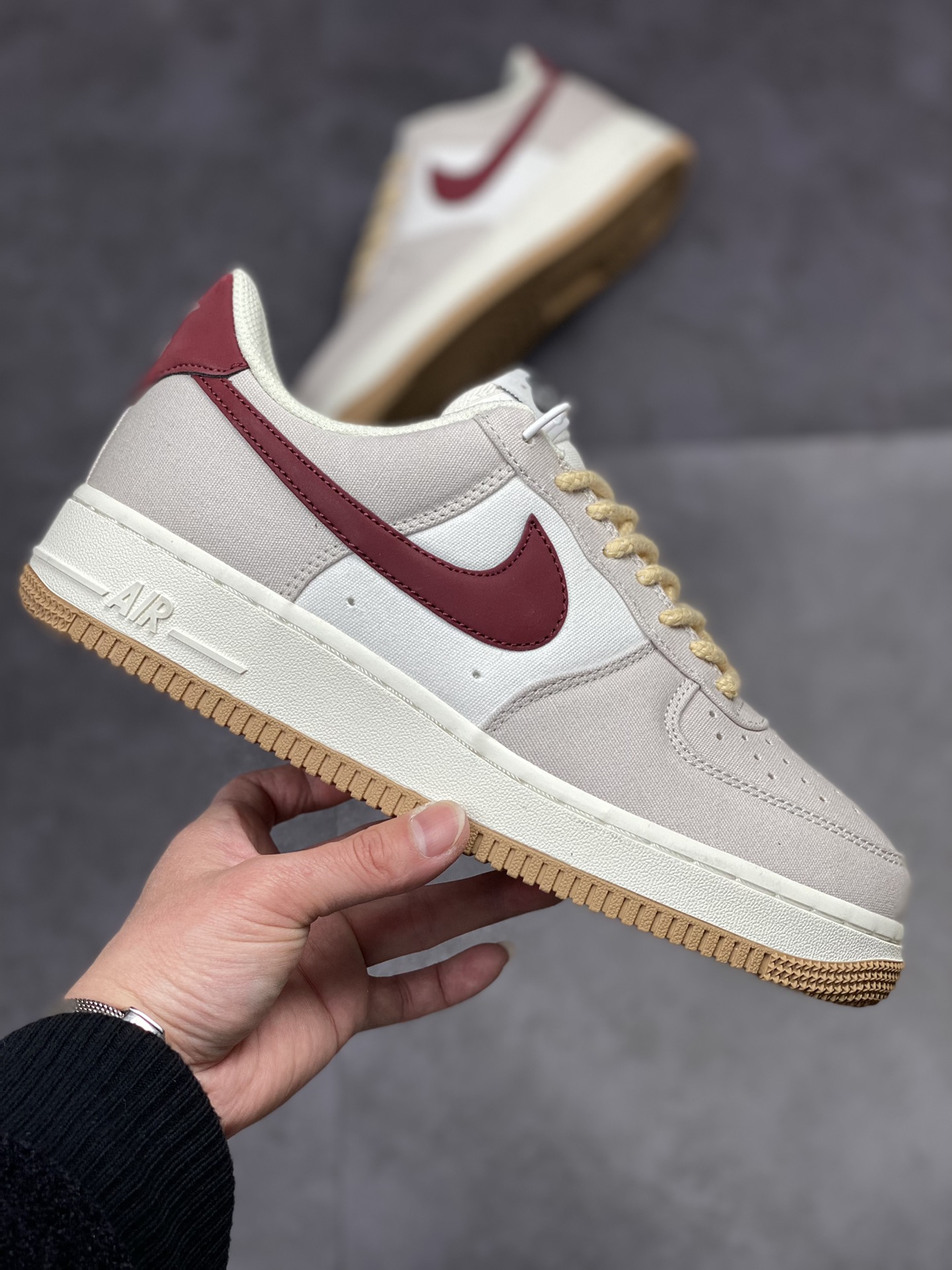190 Nike Air Force 1 Low 07 米红色 DG2296-019