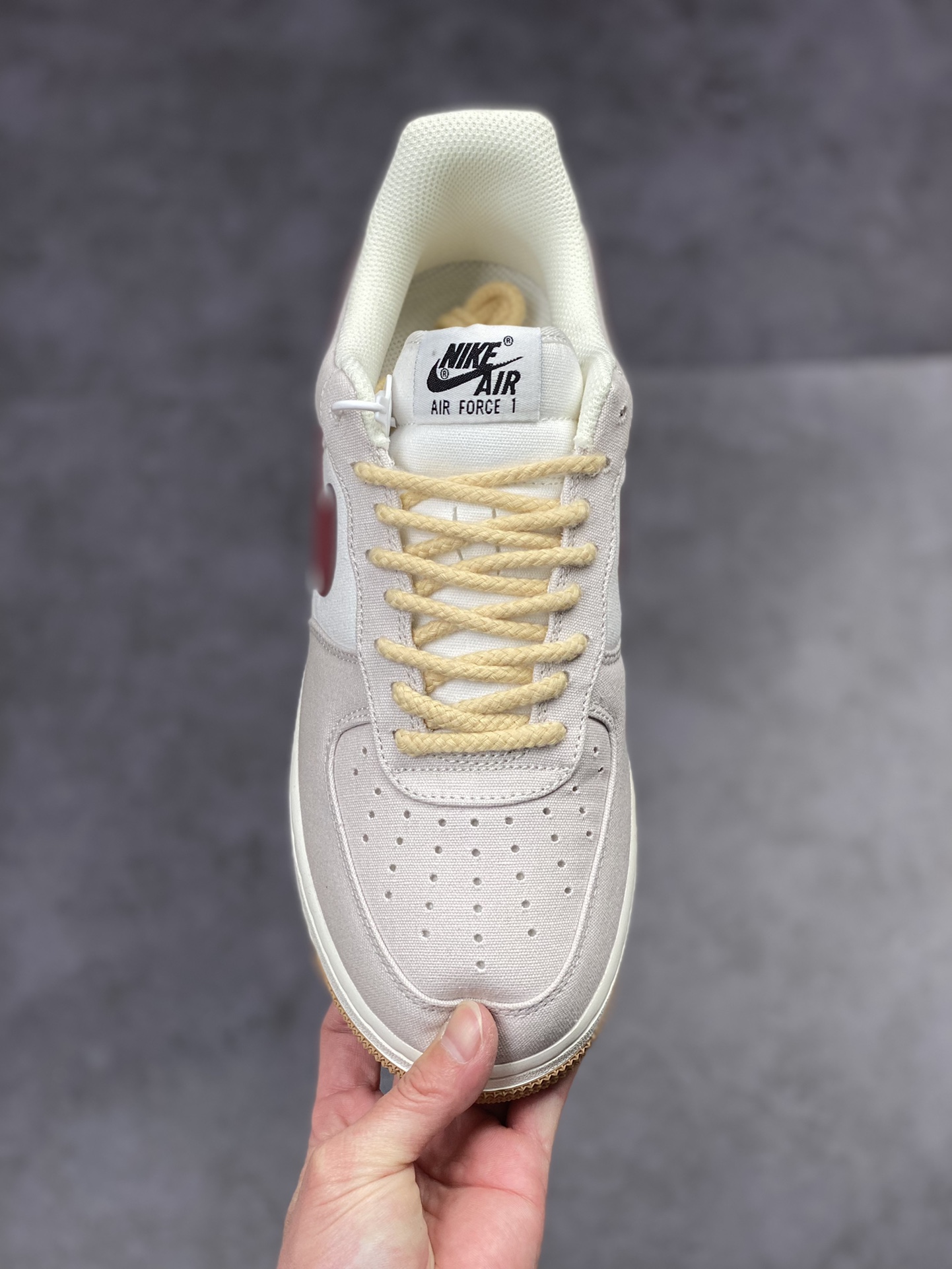 190 Nike Air Force 1 Low 07 米红色 DG2296-019