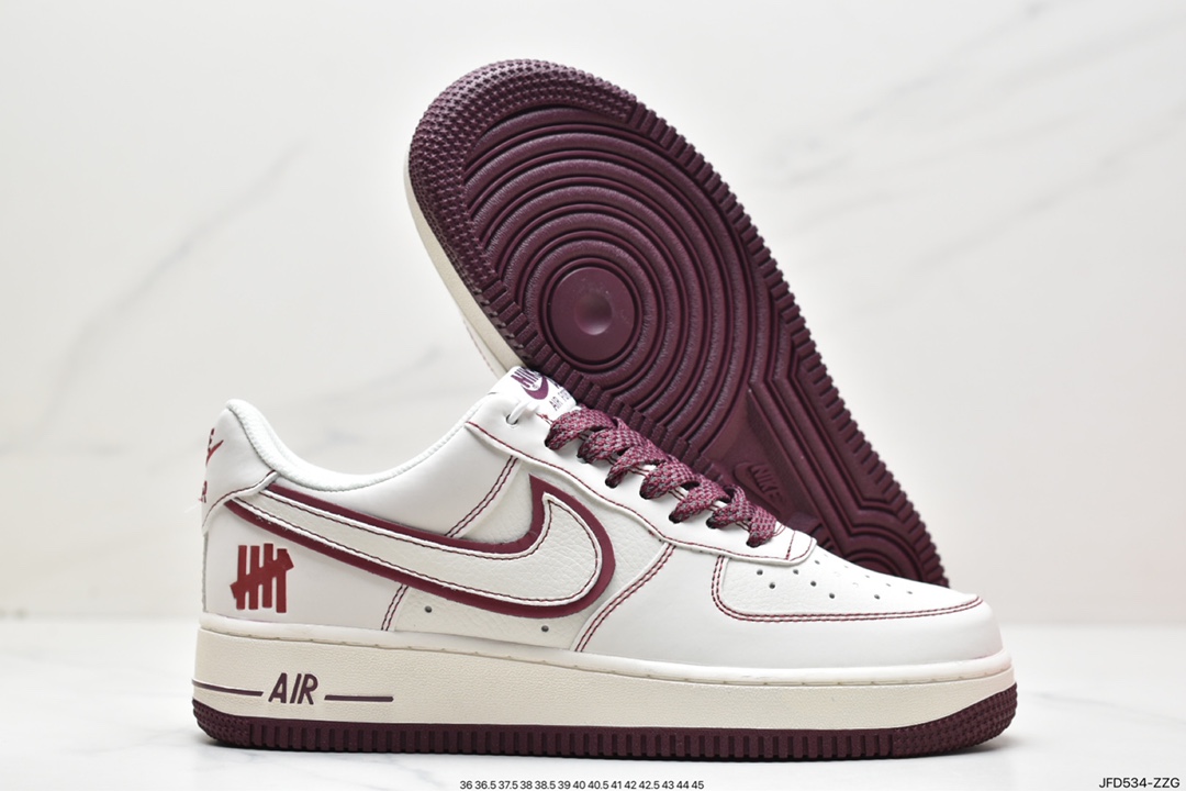 170 Undefeated x Nike Air Force 1 Low 夜魔侠UN2588-121