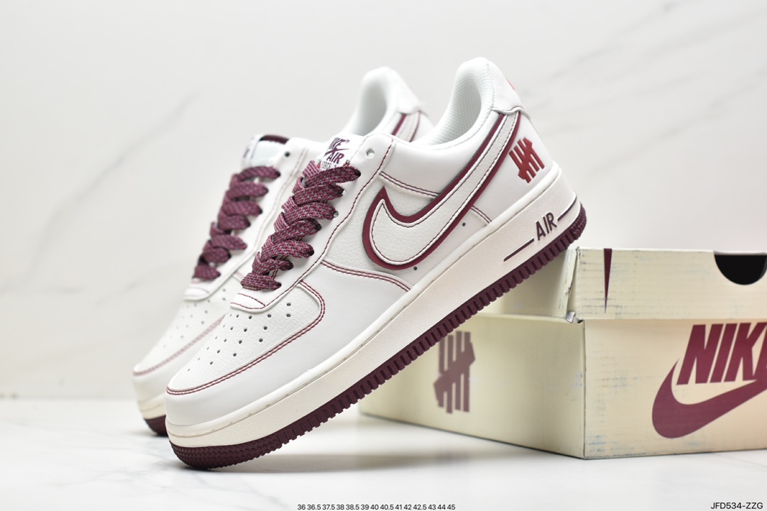 170 Undefeated x Nike Air Force 1 Low 夜魔侠UN2588-121