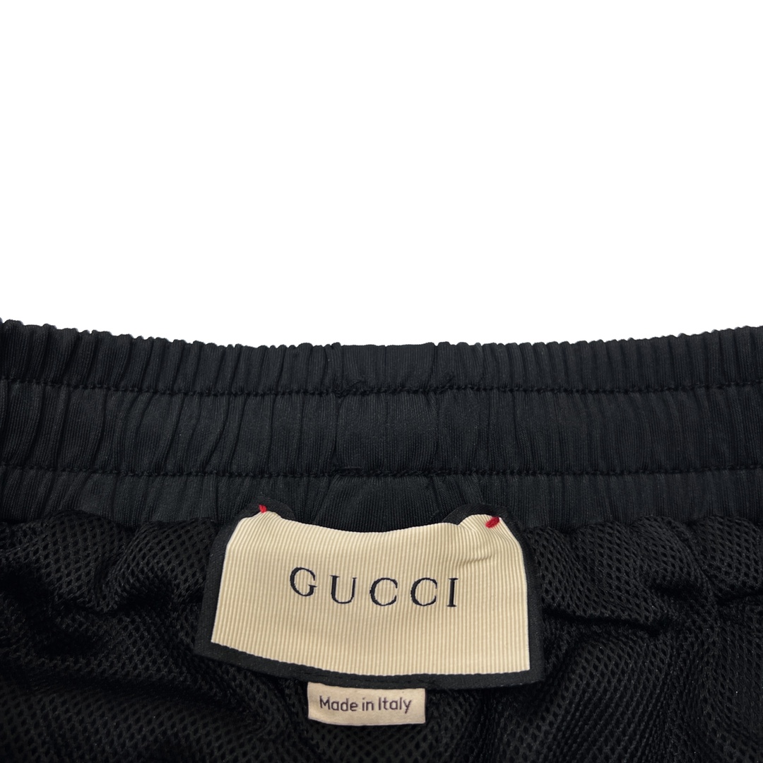 GUCCI/古驰 23ss三色条纹压胶长裤裤