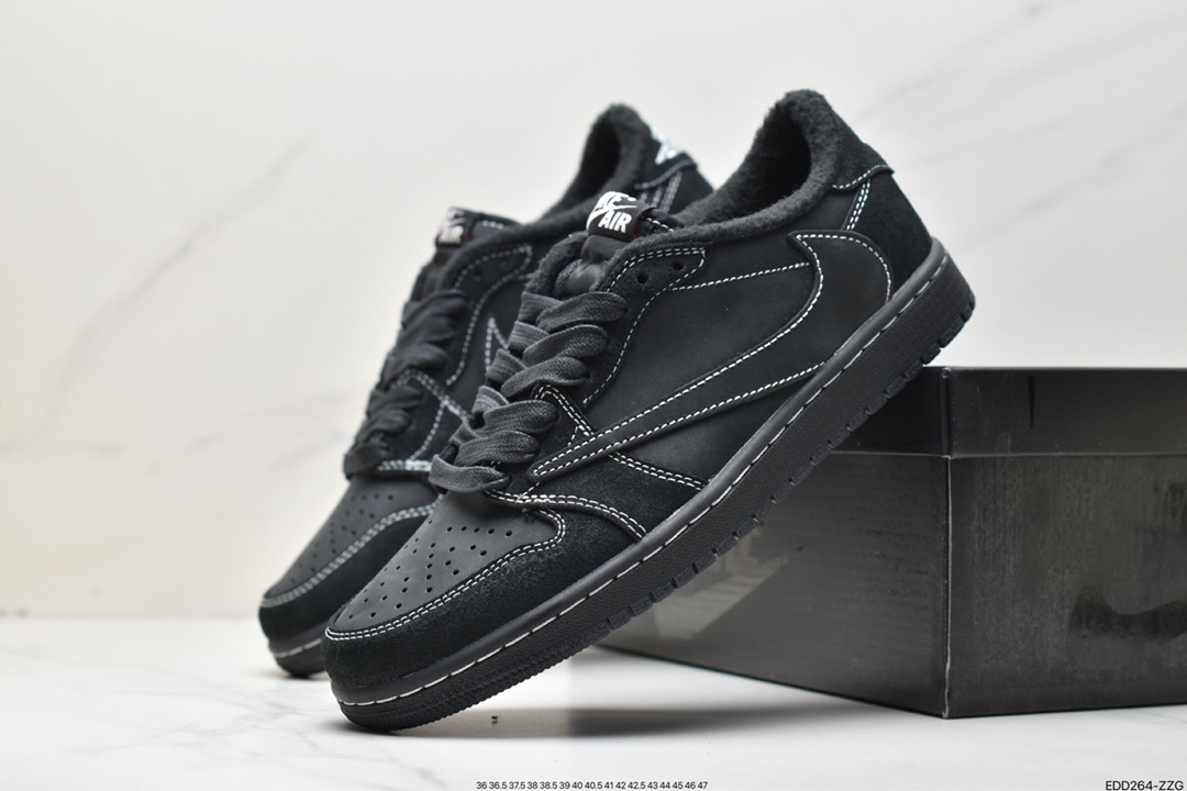 Air Jordan 1 Low OG all black undercut DM7866-001