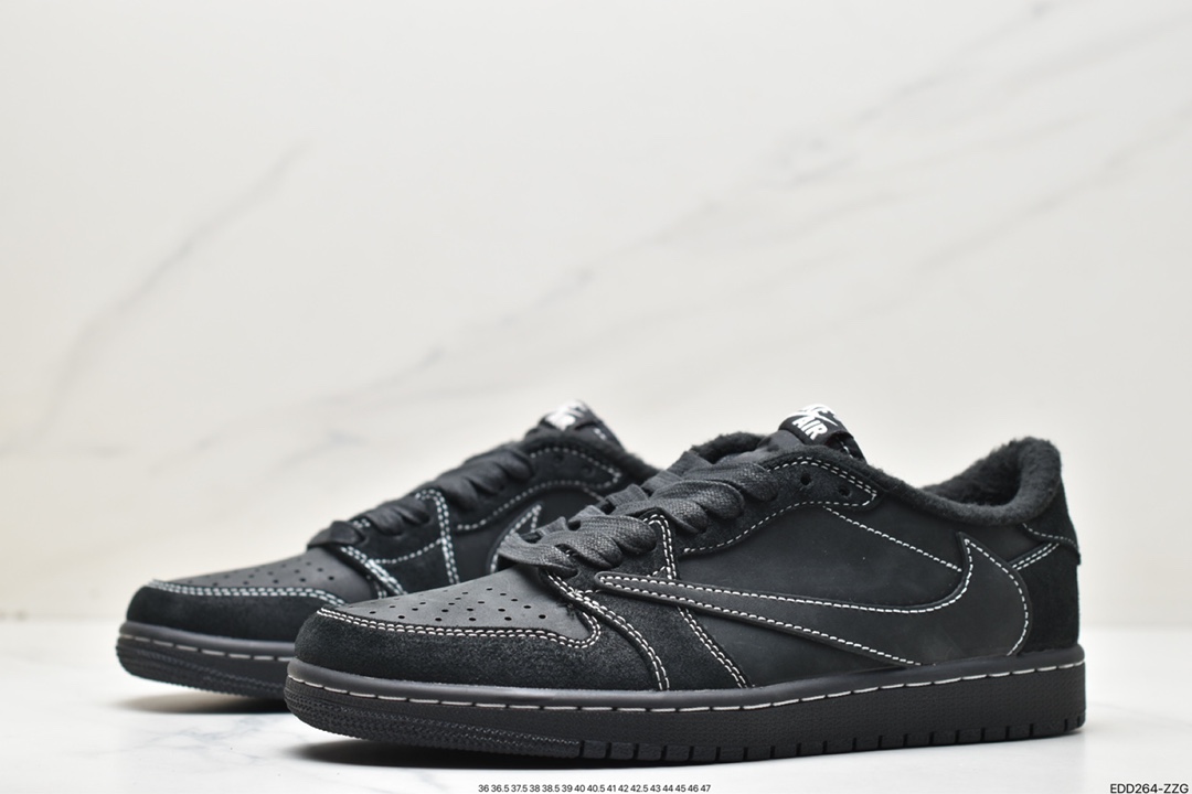 Air Jordan 1 Low OG all black undercut DM7866-001