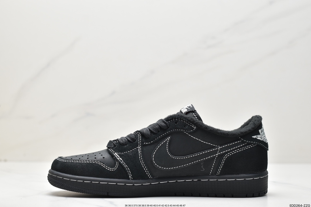 Air Jordan 1 Low OG all black undercut DM7866-001