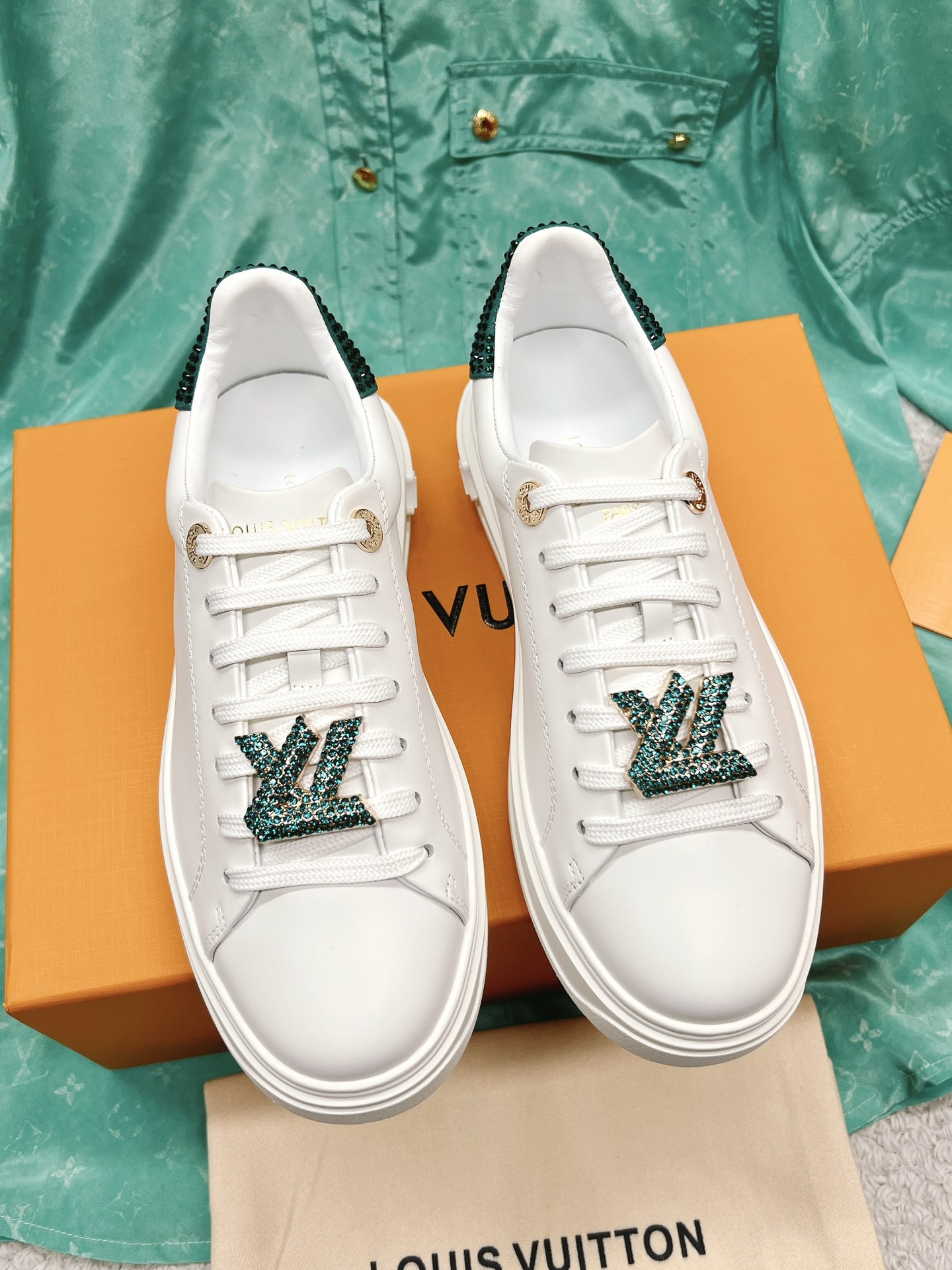 Best Quality Fake
 Louis Vuitton Skateboard Shoes White Calfskin Cowhide Sheepskin Silk TPU