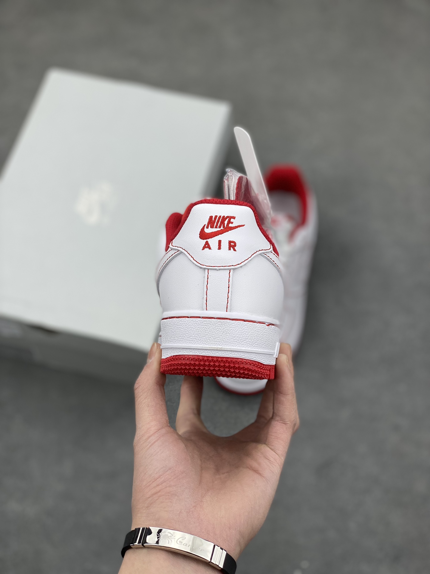 Nike Air Force 1 '07 White Red Stitching - Premium Quality, Comfortable Fit 5 i1677354068 269 3