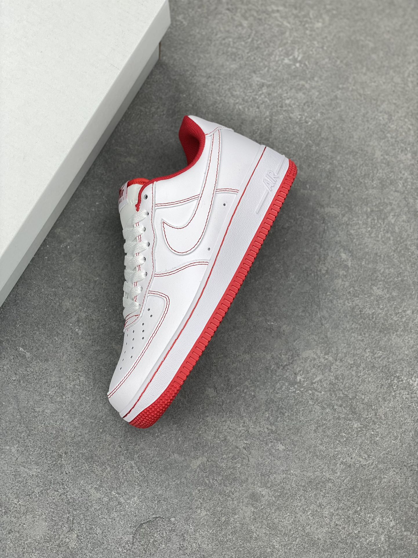 Nike Air Force 1 '07 White Red Stitching - Premium Quality, Comfortable Fit 8 i1677354068 3679 6