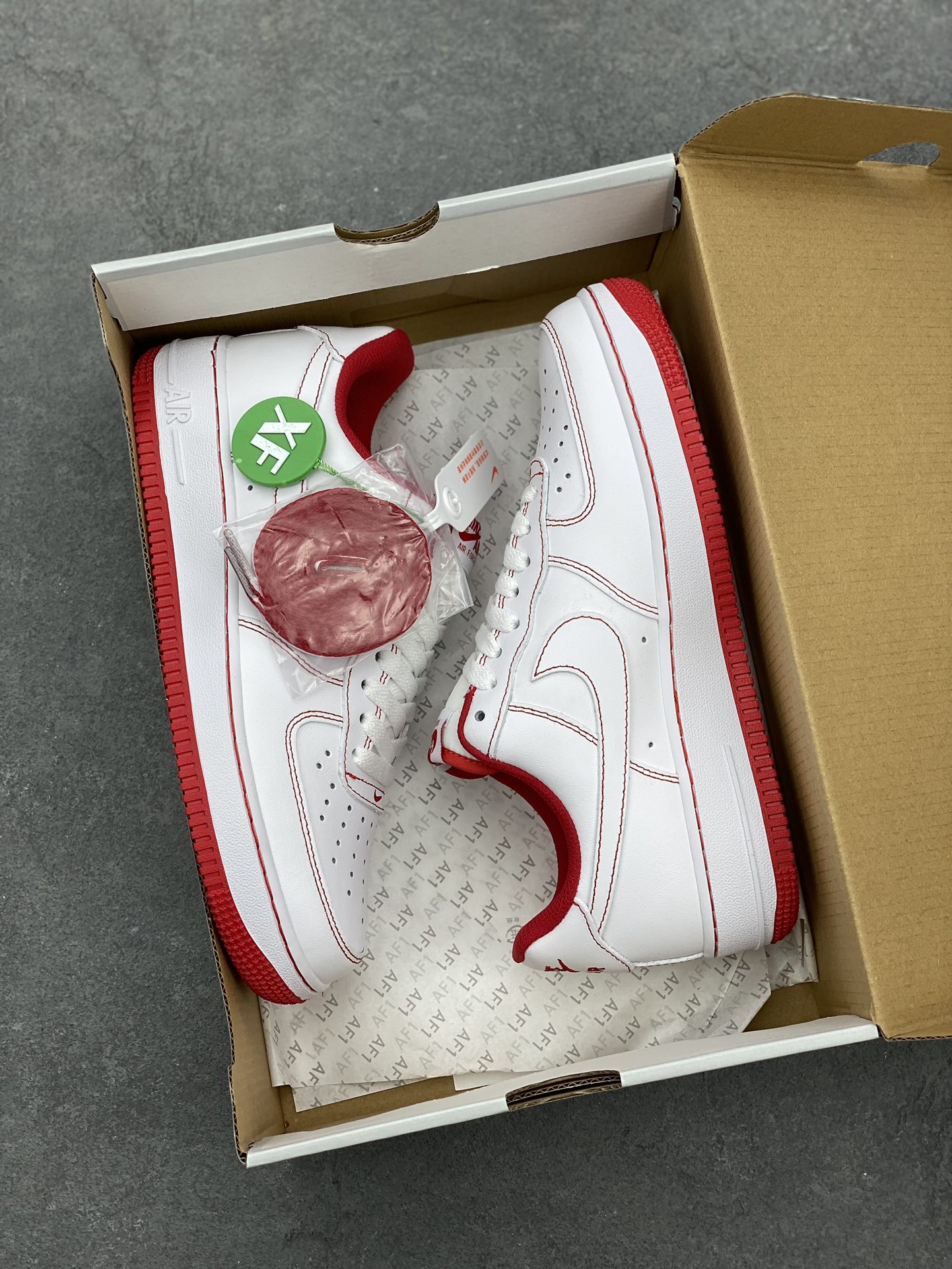 Nike Air Force 1 '07 White Red Stitching - Premium Quality, Comfortable Fit 10 i1677354068 9530 8