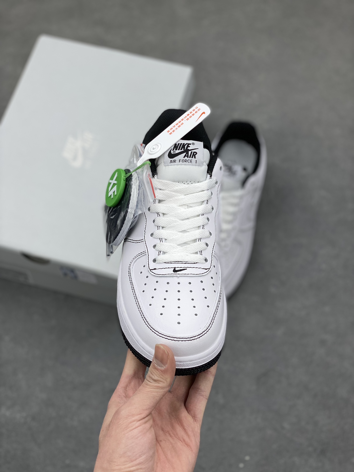 Nike Air Force 1 '07 White/Black Sneakers Classic Style & Comfort 3 i1677354096 1891 1