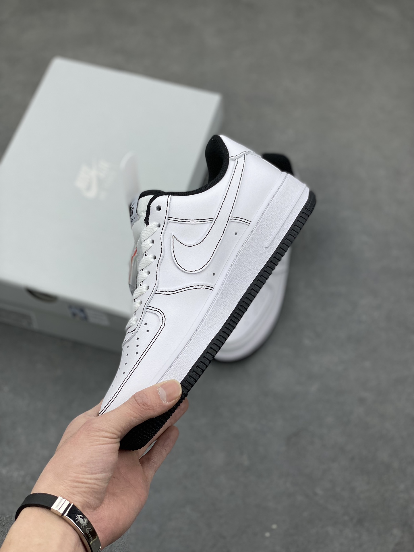 Nike Air Force 1 '07 White/Black Sneakers Classic Style & Comfort 4 i1677354096 3571 2