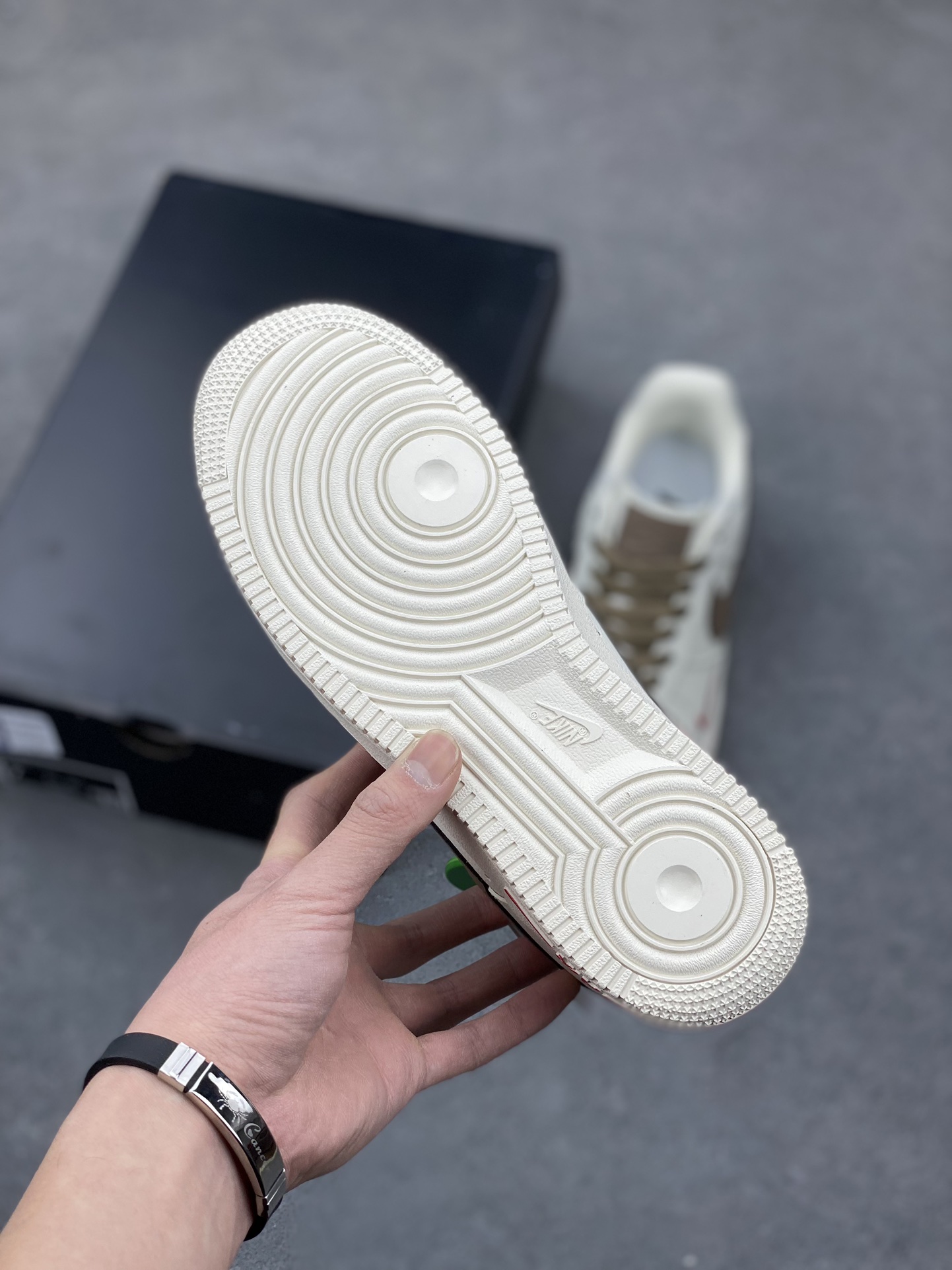 Nike Air Force 1 '07 Cream & Brown Sneakers - Company Grade Quality 7 i1677355456 6030 5