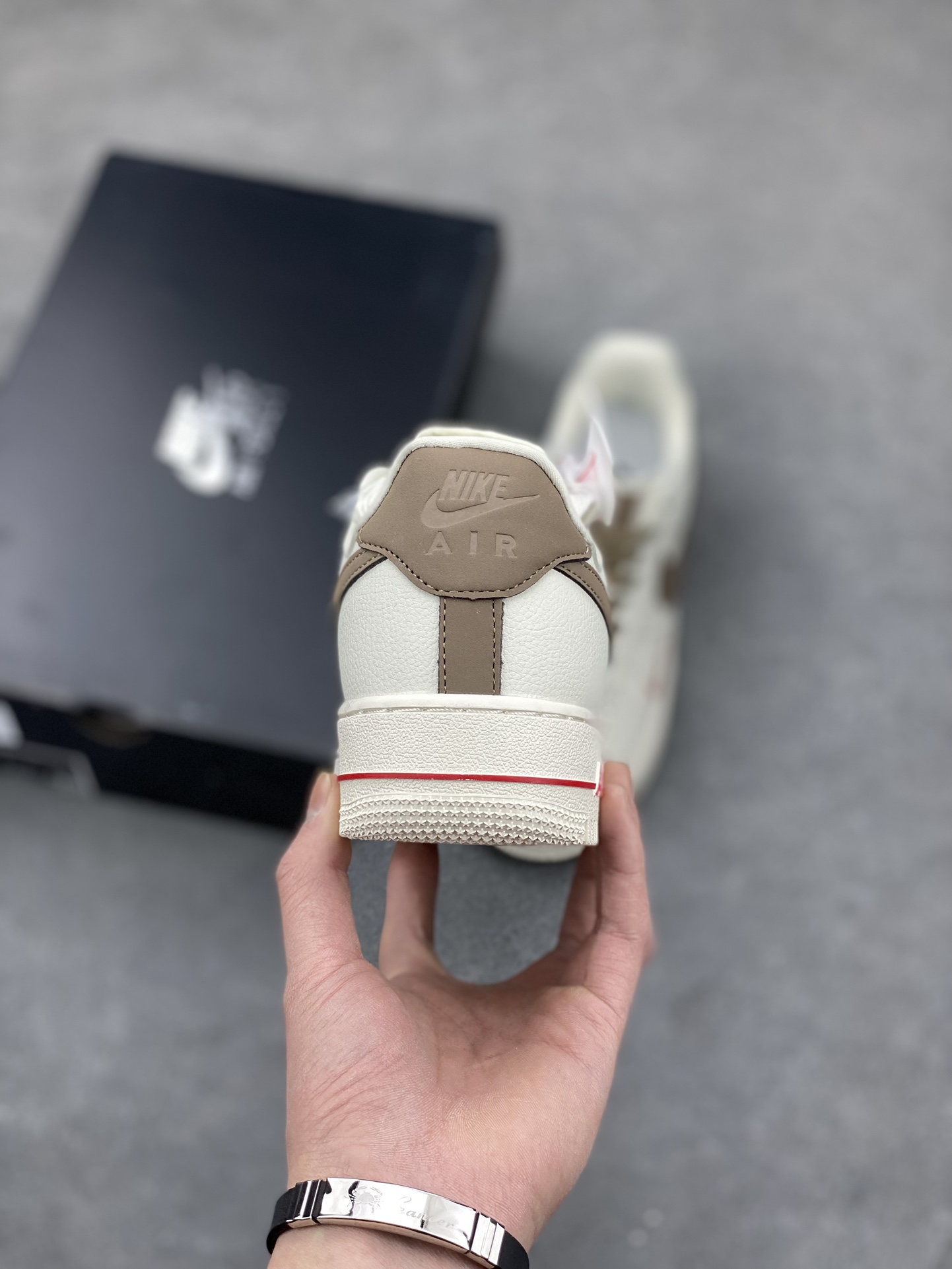 Nike Air Force 1 '07 Cream & Brown Sneakers - Company Grade Quality 5 i1677355456 7498 3