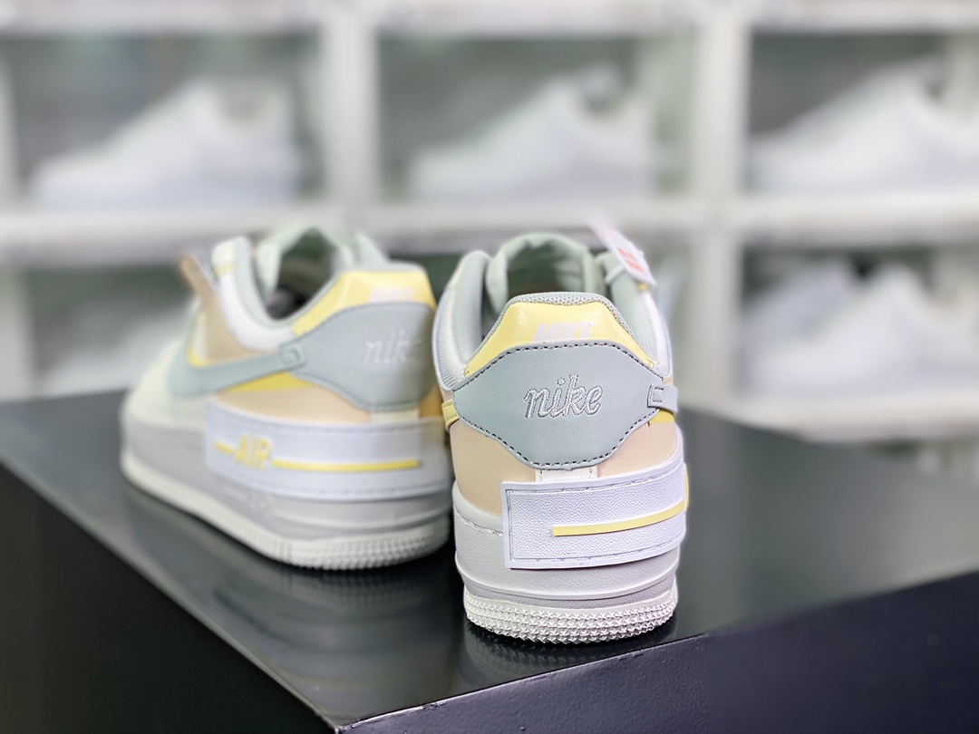 WMNS Air Force 1 Shadow ”Citron Tint” Air Force One sneakers ”off-white lemon yellow” DR7883-101