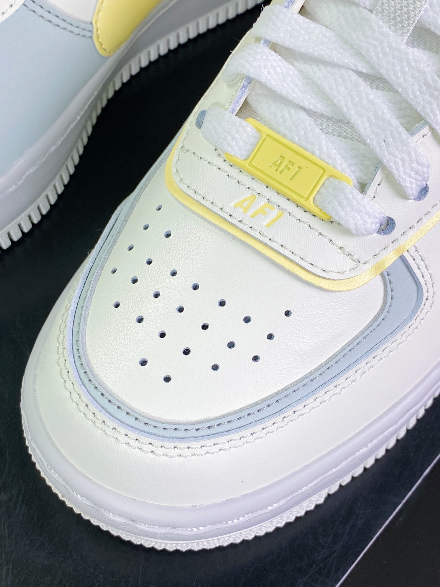 WMNS Air Force 1 Shadow ”Citron Tint” Air Force One sneakers ”off-white lemon yellow” DR7883-101