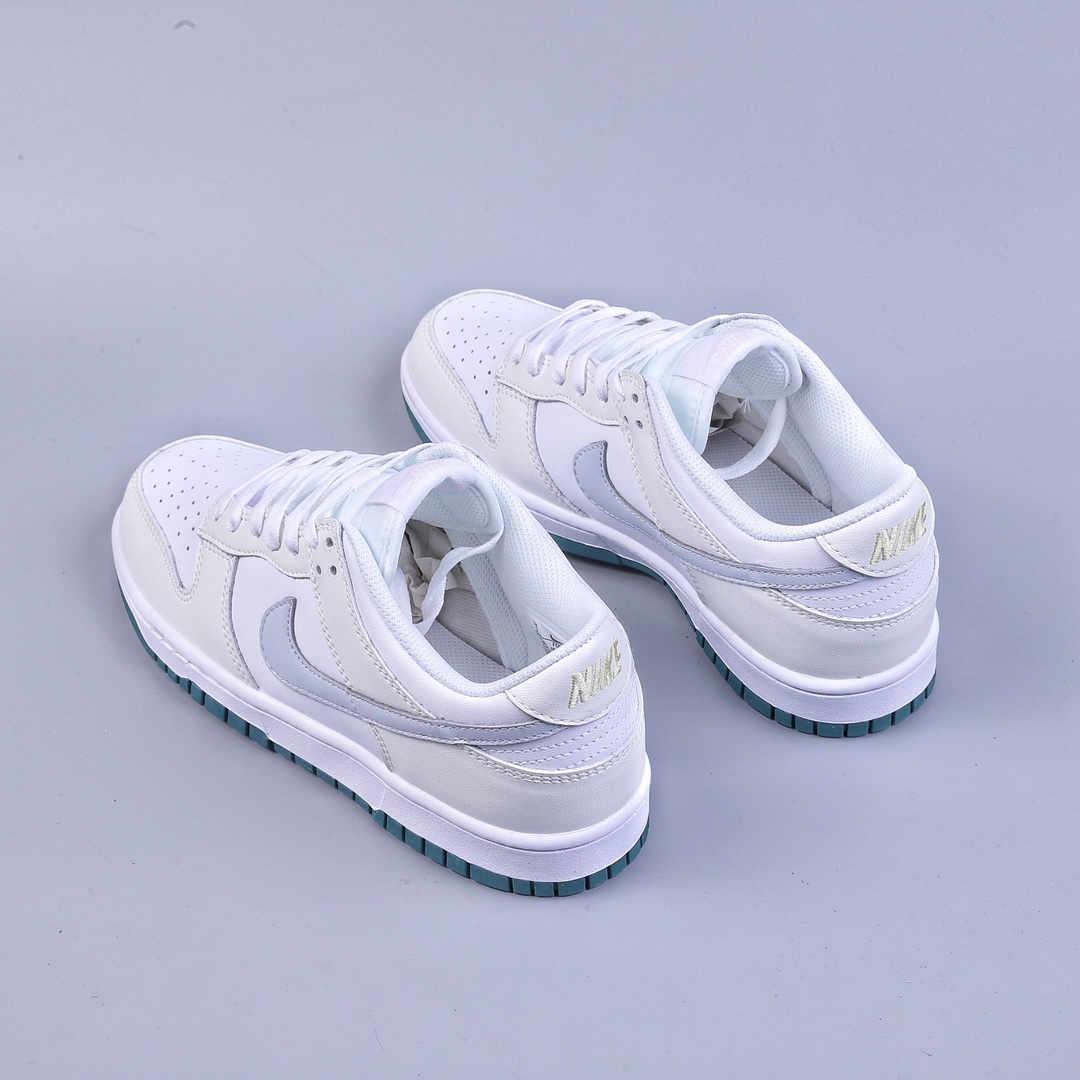 180 Nike SB Dunk Low 白绿色 SB低帮运动休闲板鞋 FD9911-101