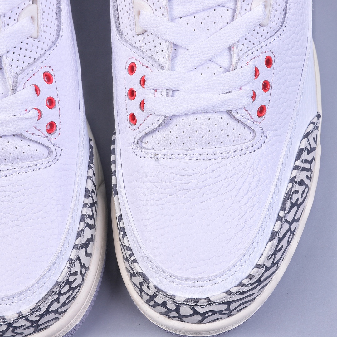 240 性价比Air Jordan 3 Retro SE ”新白水泥”AJ3 乔3 原厂数据 最新原厂底模 原厂纸板 进口”头层皮”荔枝纹，经典复刻 完美鞋型 正确大底色卡，飞人刺绣精细。 货号：DN3707-100 尺码：36 36.5 37.5 38 38.5 39 40 40.5 41 42 42.5 43 44 44.5 45 46