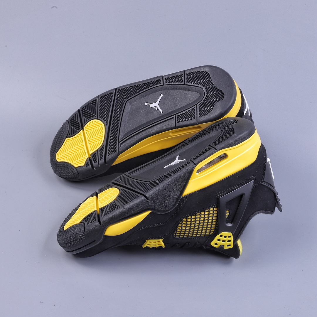 400 S2Air Jordan 4 Retro 乔丹四代”Thunder” 复刻黑黄  DH6927-017