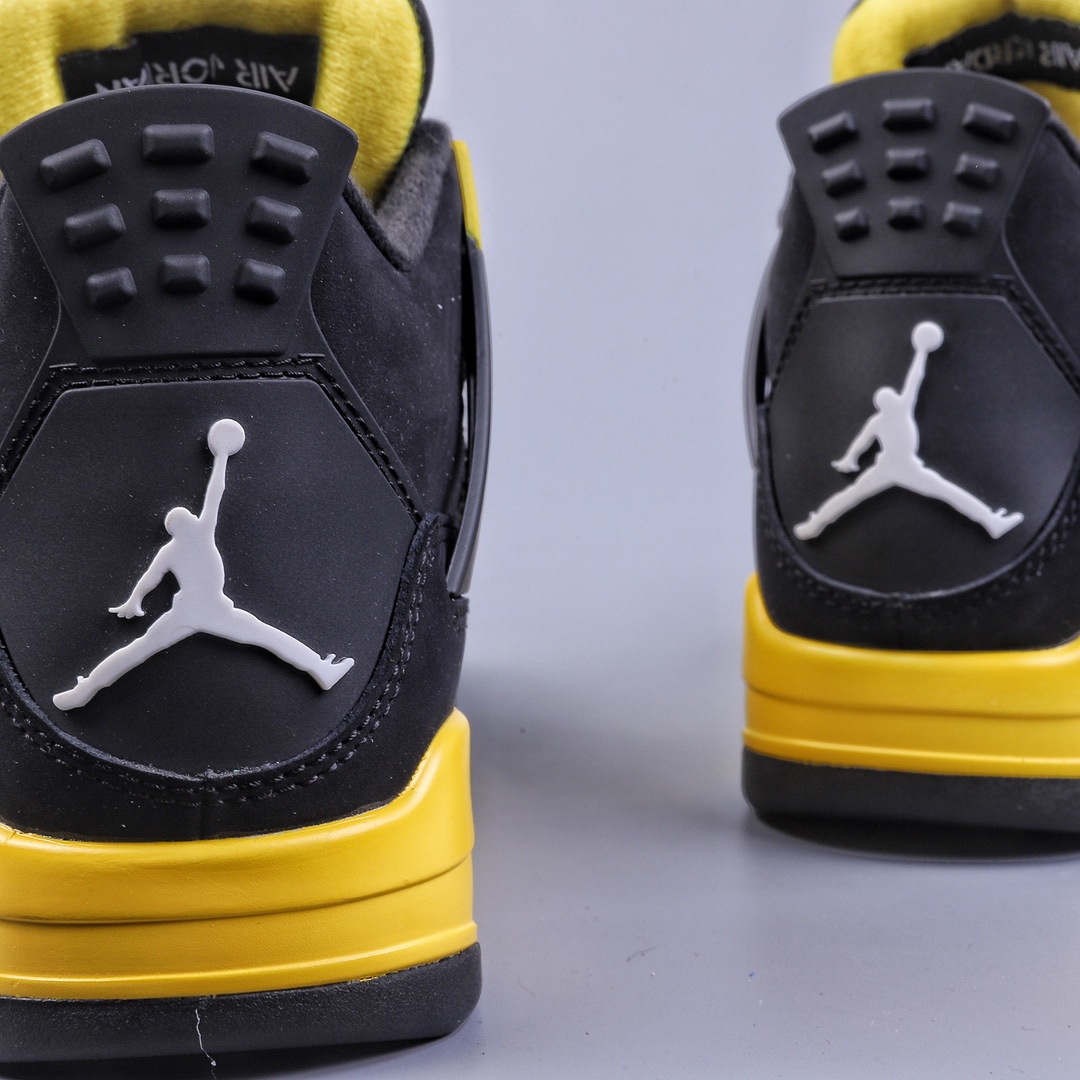 400 S2Air Jordan 4 Retro 乔丹四代”Thunder” 复刻黑黄  DH6927-017