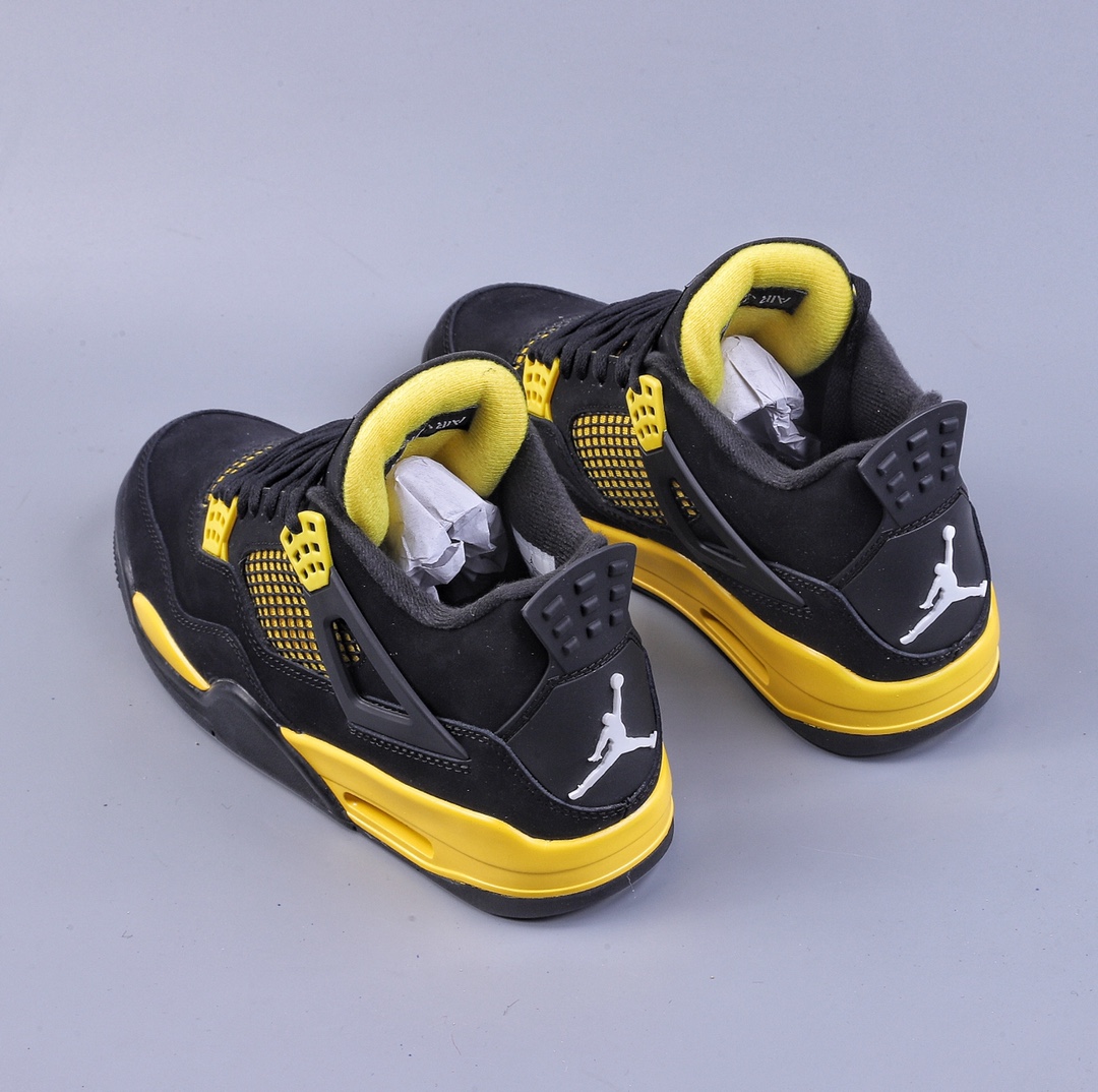 400 S2Air Jordan 4 Retro 乔丹四代”Thunder” 复刻黑黄  DH6927-017
