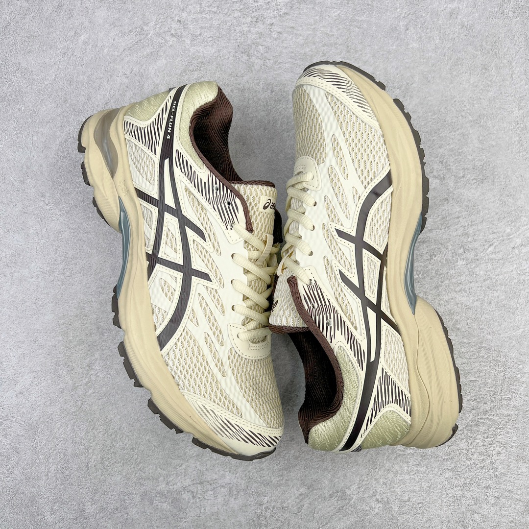 图片[3]-💰160 Asics Gel-Flux 4代 亚瑟士超轻量复古缓震运动慢跑鞋 采用网织布双密度鞋面材质 中底搭载SPEVA轻质柔软材料嵌入GEL胶缓震 外置耐磨橡胶外底 GEL-FLUX4是ASICS的一款入门级缓冲跑鞋 其设计理念着重在回弹性和舒适性 多重缓震构造 让鞋子充分吸收运动时的冲击力 并提供了很好的回弹效果 鞋后跟搭载可视GEL缓震胶 为足跟提供充分的冲击防护 SPEVA弹单性中底 不仅可以缓解落地冲击力 还有较强反弹力 提高效率 RUSSTIC中足稳定片 为运动时容易扭动的中足部提高刚性 增强脚部的安全性 磨损极多的部位配有高耐磨橡胶材质的AHAR支撑 可延长使用寿命 采用高密网布设计透气性能出色 无车线热烫技术 提升鞋子的弯曲性能 使足部运动更加舒适 同时提升鞋身的美观度 尺码：36 37 37.5 38 39 40.5 41.5 42 42.5 43.5 44 45 编码：Sby2936030-运动鞋