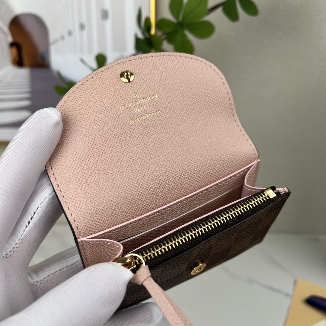 louis vuitton】顶级原单 独家背景 M41939 金扣啡格粉 N64423 金扣 尺寸: 11 x 8 x 2.5 厘米 本款 3