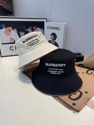 Burberry Hats Bucket Hat Unisex Cotton