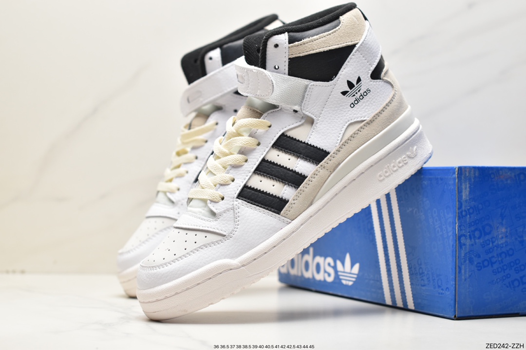 ADIDAS FORUM MID retro lace-up all-match casual sports sneakers GY5847