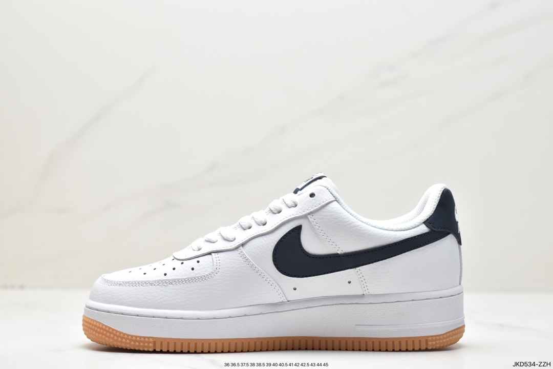160 耐克/Nike Wmns Air Force 1′07”White/Noble Red”空军一号CI0057-100