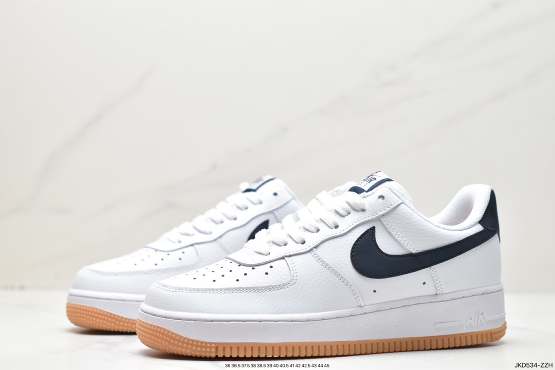 160 耐克/Nike Wmns Air Force 1′07”White/Noble Red”空军一号CI0057-100