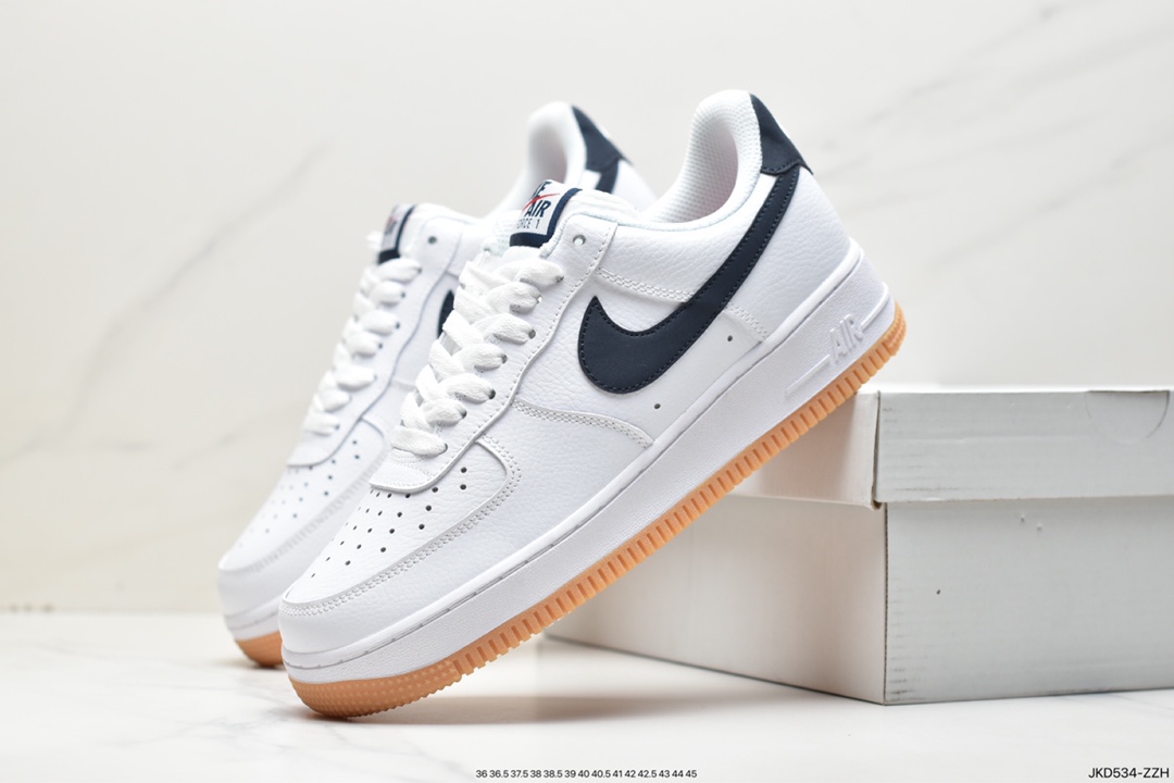 160 耐克/Nike Wmns Air Force 1′07”White/Noble Red”空军一号CI0057-100