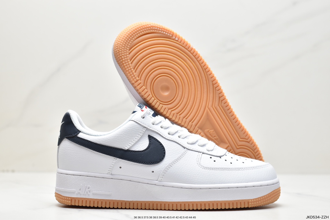 160 耐克/Nike Wmns Air Force 1′07”White/Noble Red”空军一号CI0057-100