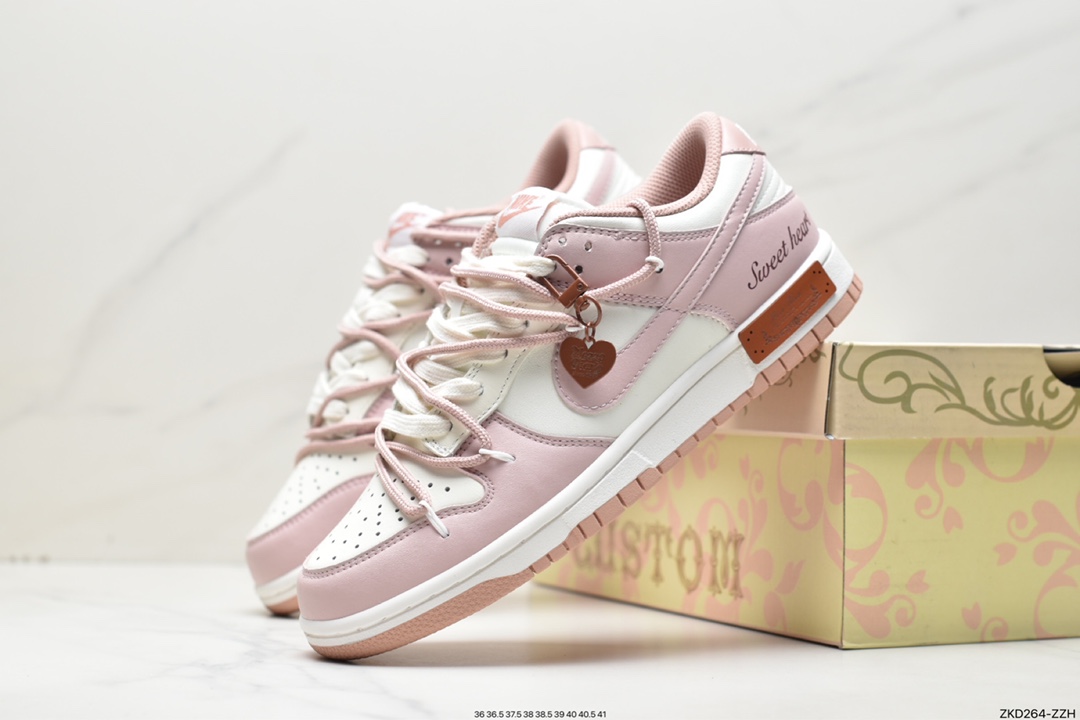 270 Nike SB Dunk Low”Milk White/Pink/Smile”扣篮DD1503-118-4